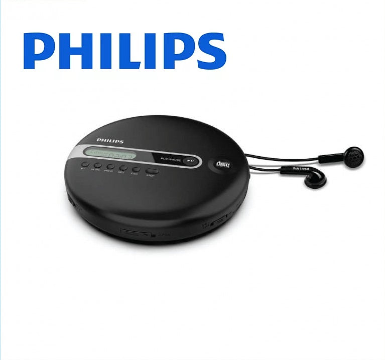 Philips 飛利浦 - 筆記型CD機便攜式CD播放器支援藍牙USB充電 EXP2368