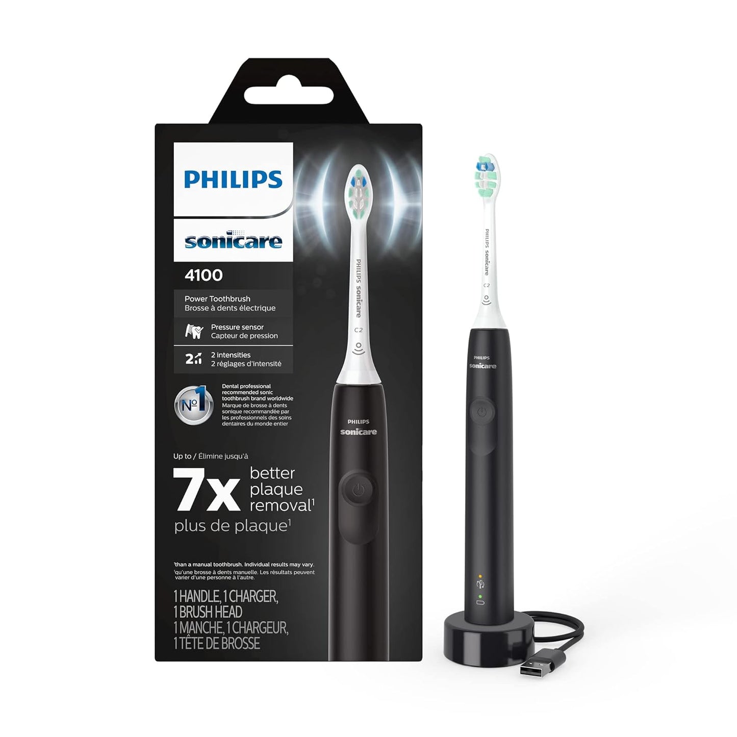 Philips 飛利浦 - Sonicare 4100系列 壓力傳感器聲波充電式電動牙刷