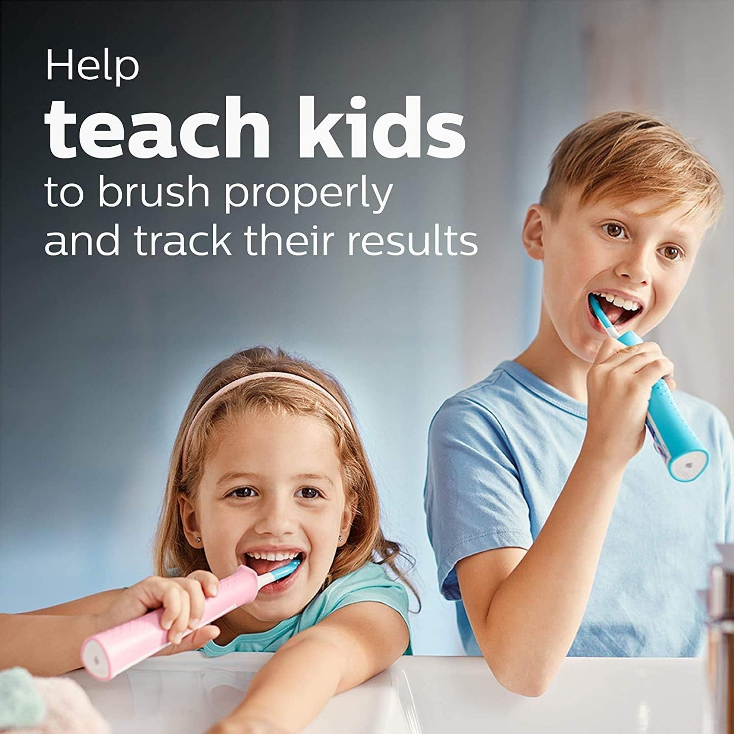 Philips 飛利浦 - Sonicare For Kids 兒童聲波震動牙刷 藍色 APP支持 HX6321/02