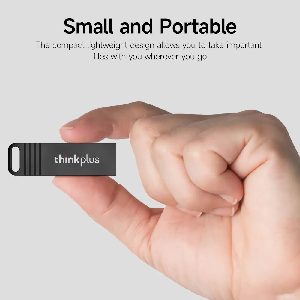 Lenovo 聯想 - THINKPLUS 防水防塵 金屬 USB2.0手指 (8GB/16GB/64GB)