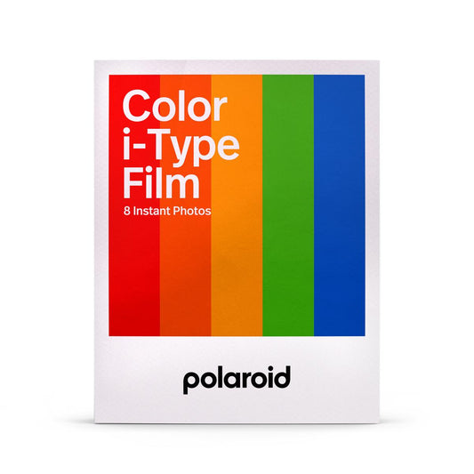 Polaroid - 寶麗來彩色相紙 Polaroid i-Type 彩色白框相紙 即影即有相機白色相框彩色相紙 Now+ Now Polaroid Lab相機彩色相紙 (6000)