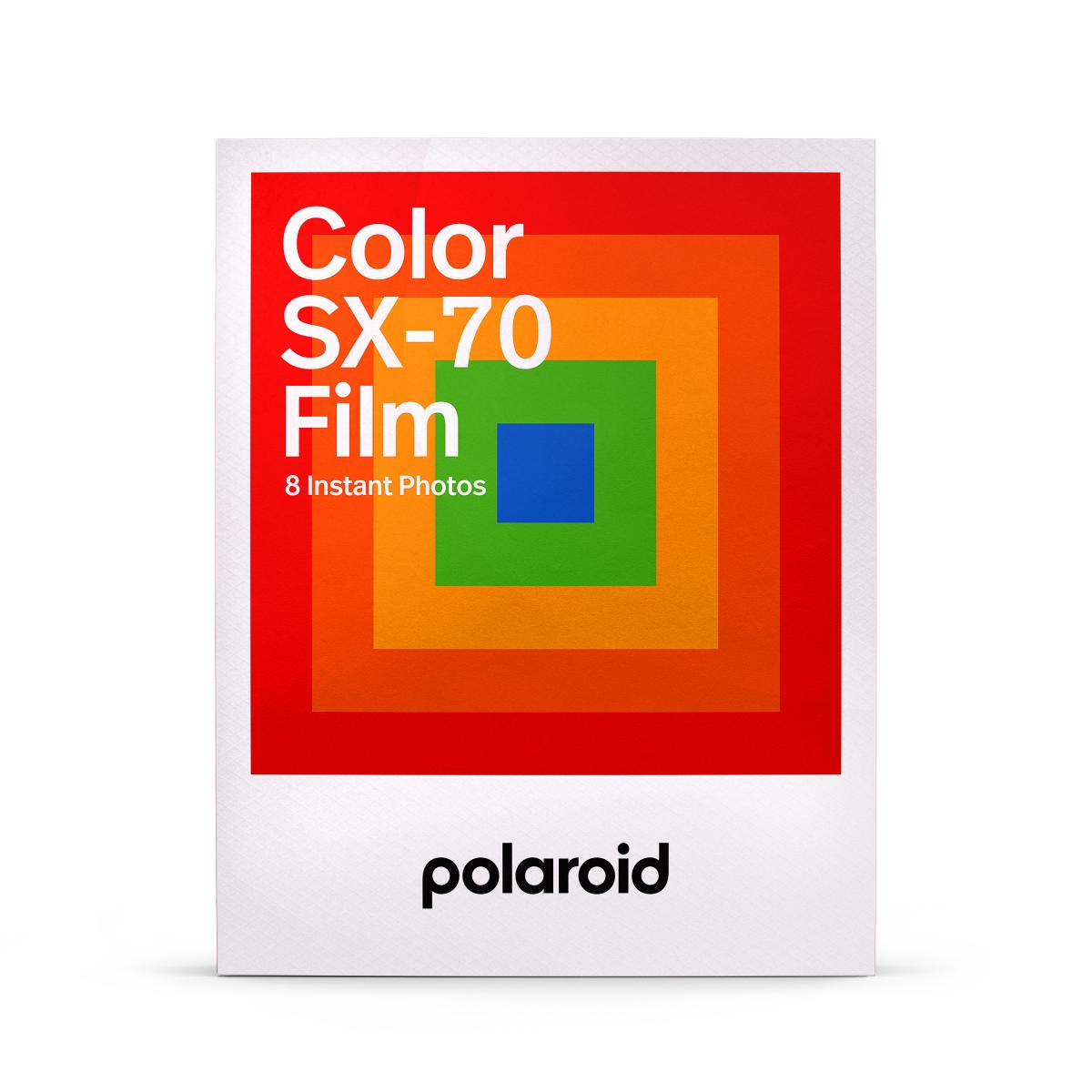 Polaroid - 寶麗來彩色相紙 Polaroid Color Film for SX-70 白色相框彩色相紙 即影即有相機彩色相紙 (6004)