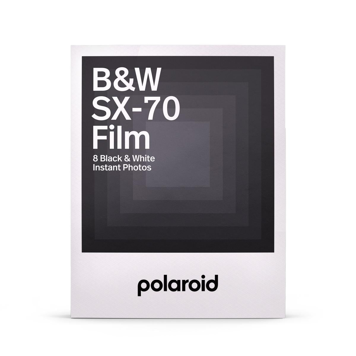 Polaroid - 寶麗來黑白相紙 Polaroid B&W Film for SX-70 白色相框黑白相紙 即影即有相機黑白相紙 (6005)