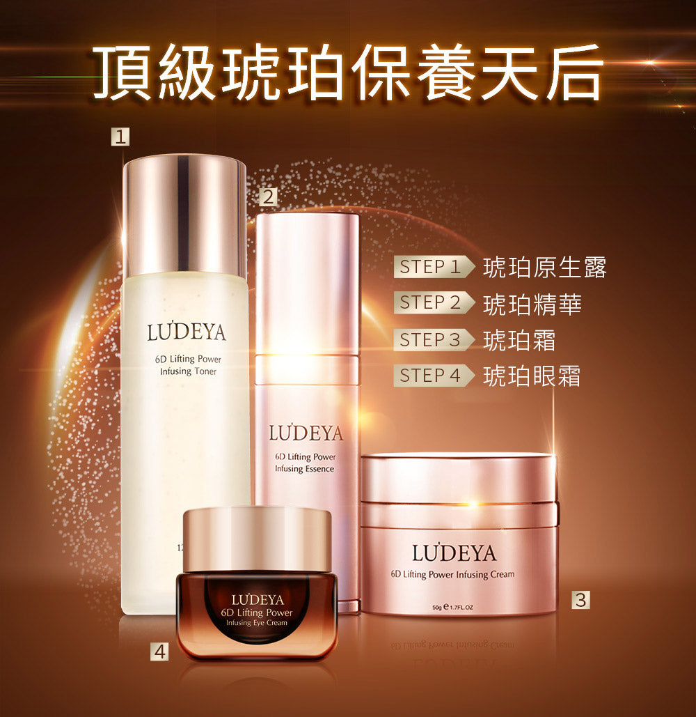 LUDEYA - 超緊緻微臻琥珀眼霜 15ml (附導入棒)