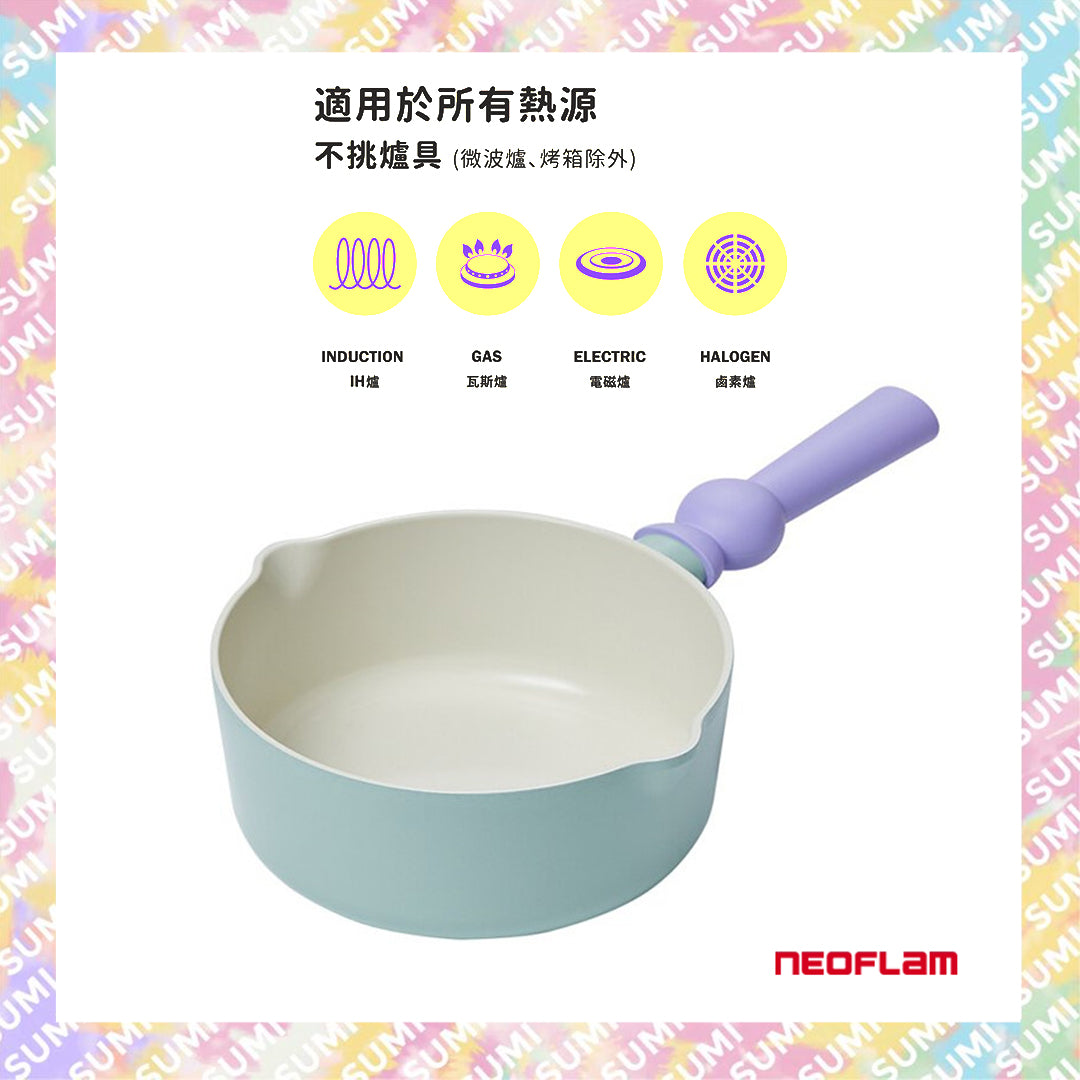 Neoflam - Better Finger單柄湯鍋18cm (IH適用/不挑爐具) 1300ml容量【EK-BF-W18I】