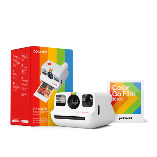 Polaroid - 寶麗來相機相紙套裝 Polaroid Go Gen 2 二代即影即有相機相紙套裝 (白色)